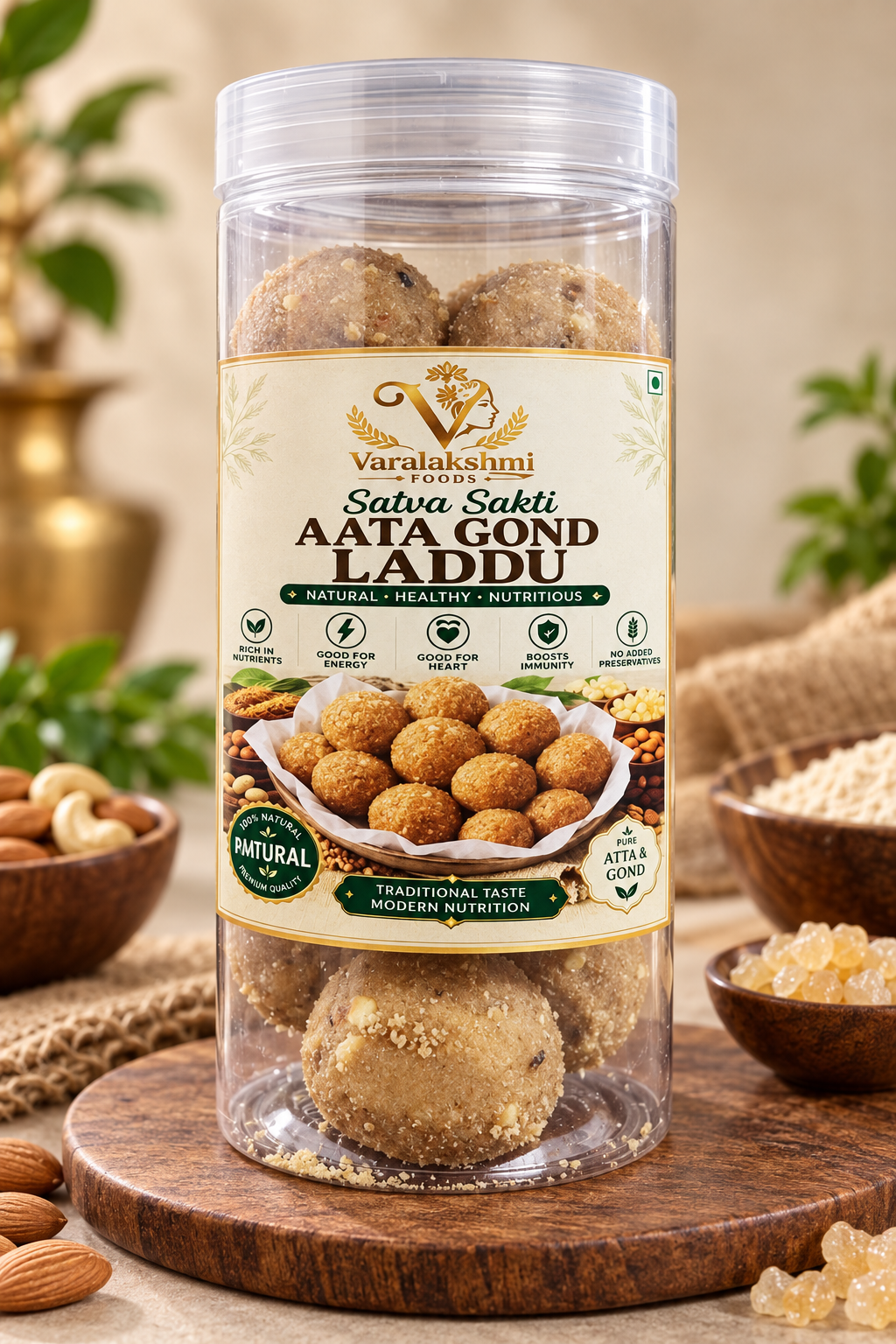 AATA GOND LADDU