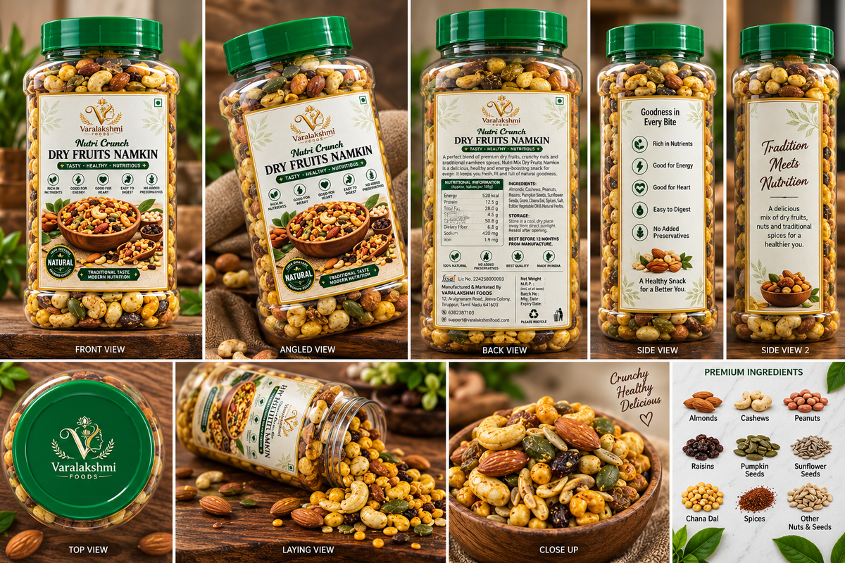 DRY FRUITS & NUTS NAMKEEN