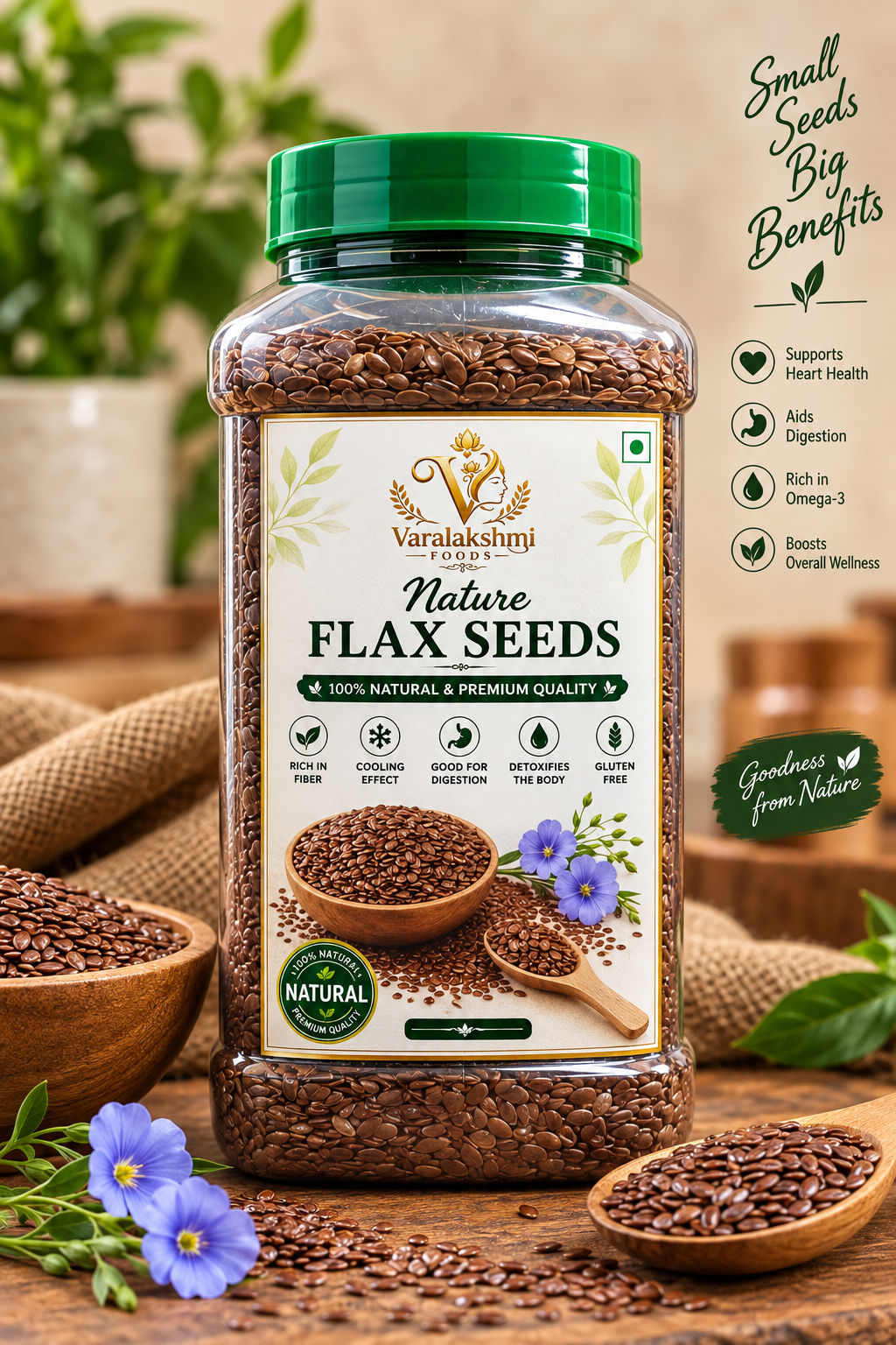 Nature Flax seeds