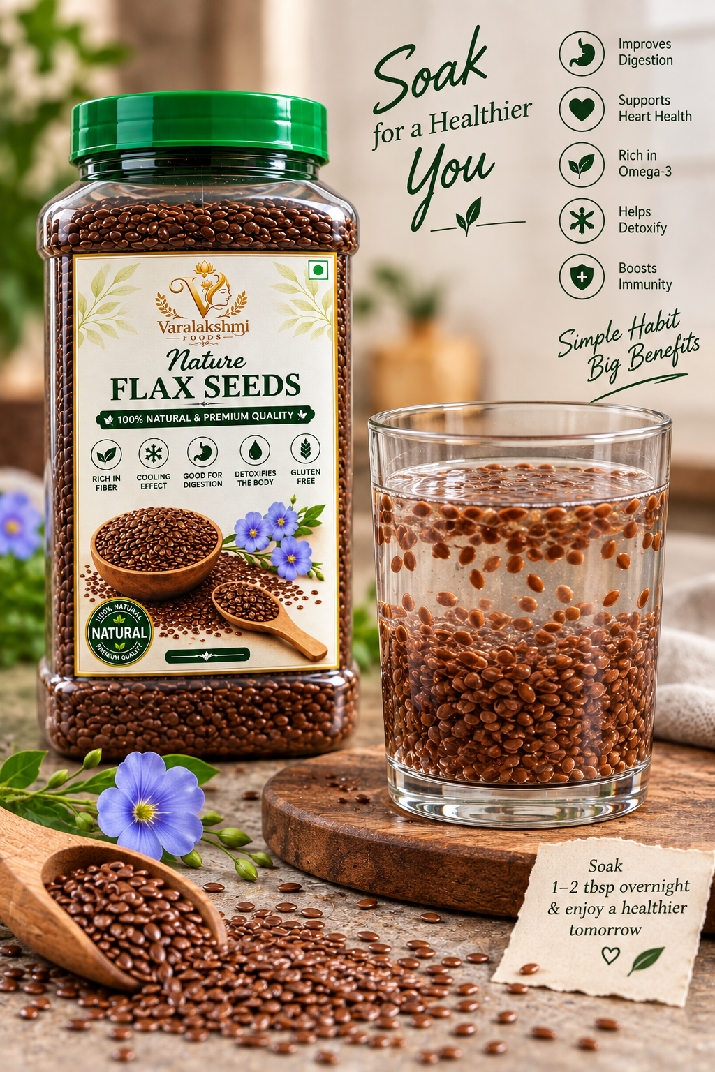 Nature Flax seeds